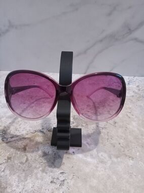 Women's Purple Gradient Oversized Sunglasses